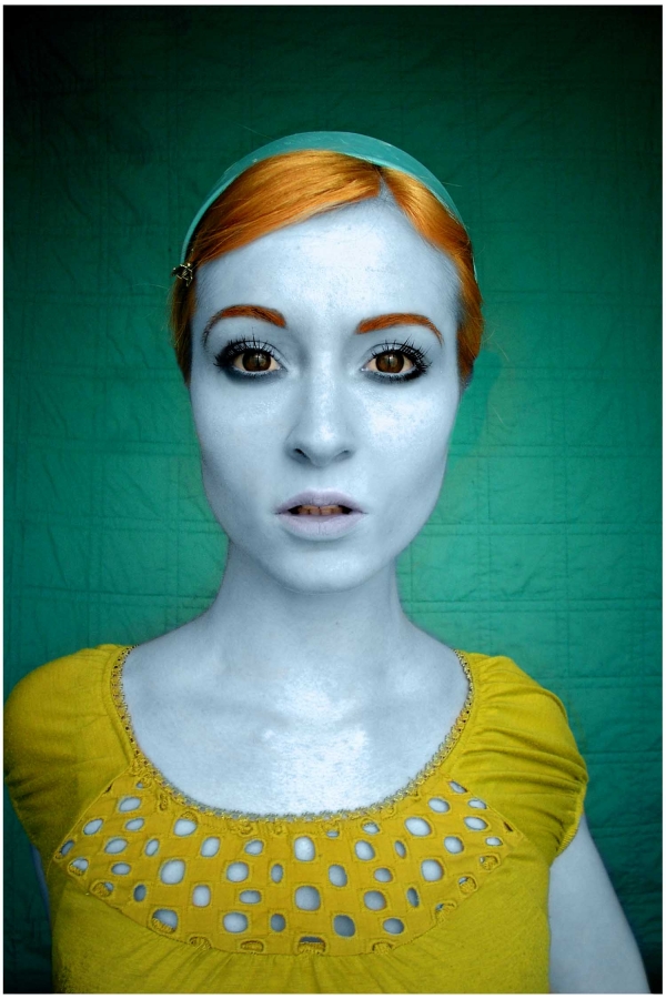 Creation of red hair avatar: Step 2